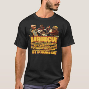 T-shirt Barbecue Funny Song Jug Band Frogtown Christmas Em