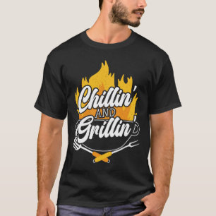 T-shirt Barbecue Maître Grill Bbq Grillmaster Byrbecue