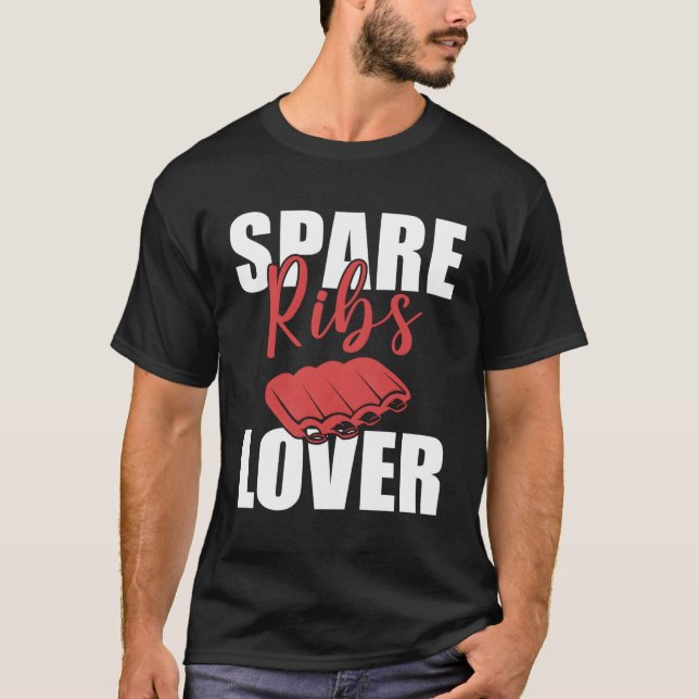 T-shirt Barbecue sur les côtes de rechange (Devant)
