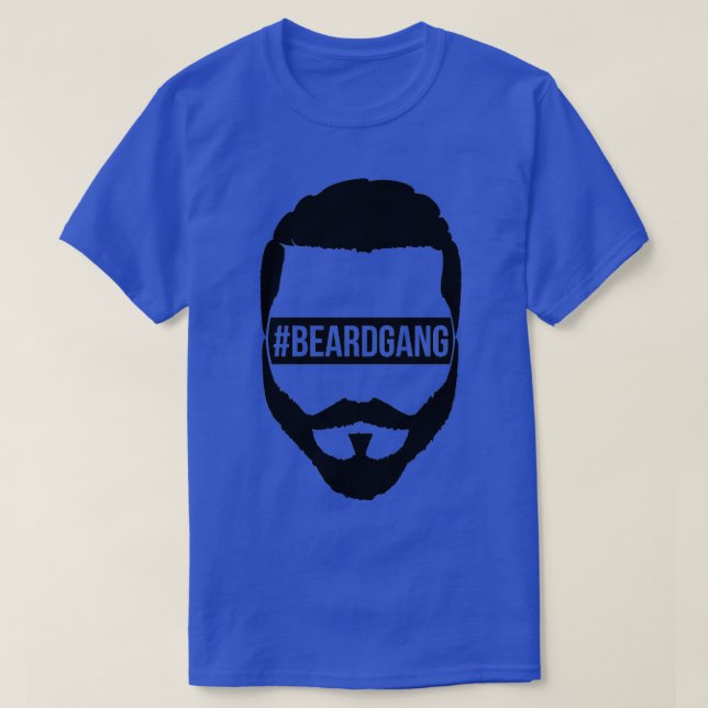 T-shirt BarbeGang demi-barbe (Design devant)