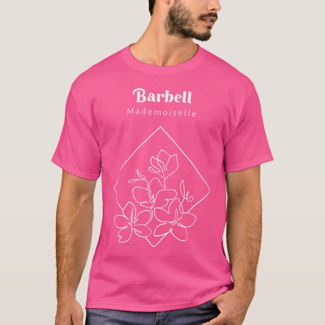 T-shirt Barbell Mademoiselle (Devant)