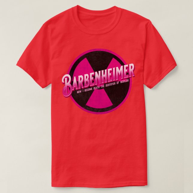 T-shirt Barbenheimer Version petite (Design devant)