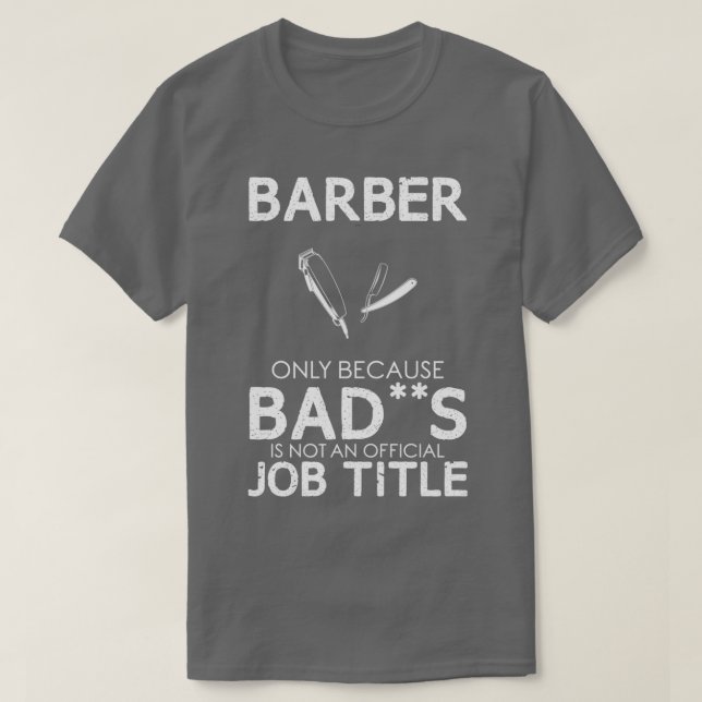 T-shirt Barber Drôle Conception Pour Cadeau 5 (Design devant)