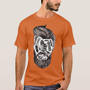 T-shirt Barber Face Barber Life