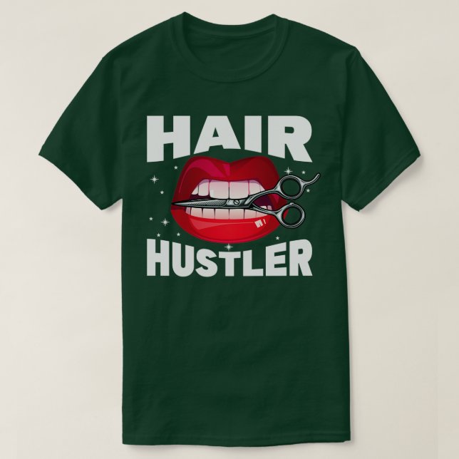 T-shirt Barber Fournitures Coiffeur Coiffeur Salon Chaise  (Design devant)