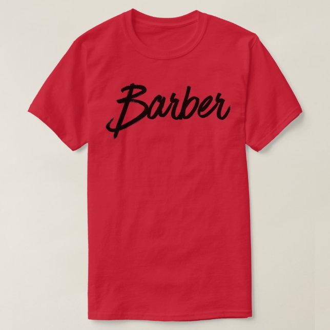 T-shirt Barber Hipster Quote Meme (Design devant)