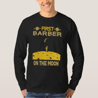 T-shirt Barber On The Moon