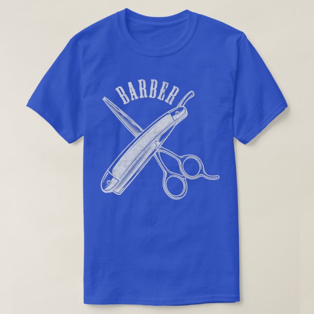 T-shirt Barber Quote Funny Tools 2 (Design devant)