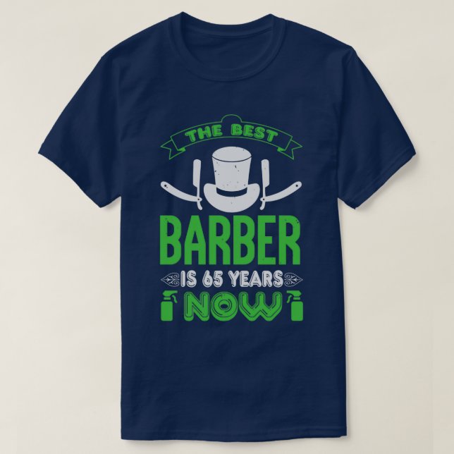 T-shirt Barber Shop Haircut barbe Coiffeur Cadeau 1 (Design devant)