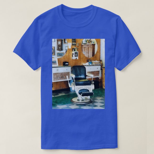 T-shirt Barber Shop One Chaise (Design devant)