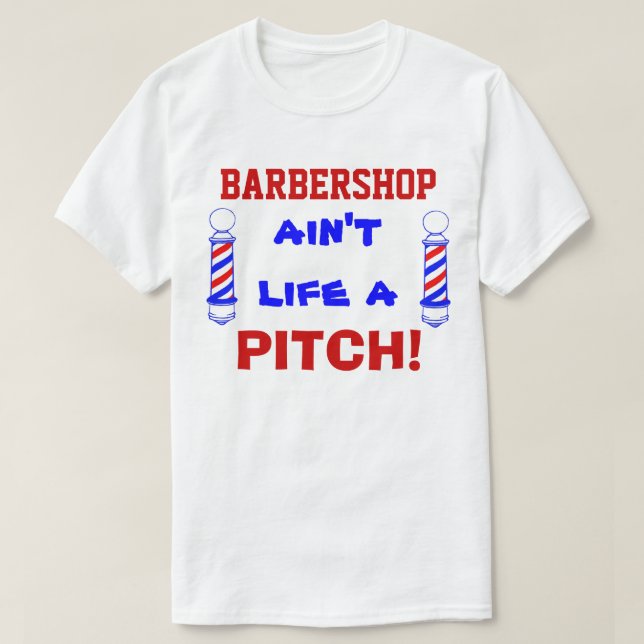 T-shirt Barbershop (Design devant)