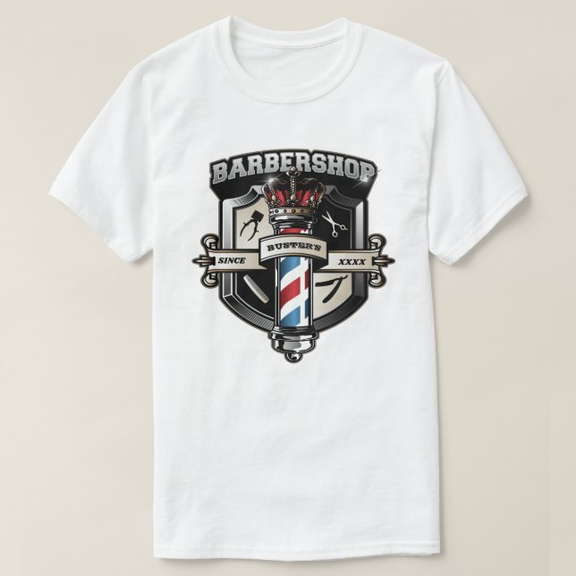 T-shirt Barbershop Classic (Design devant)