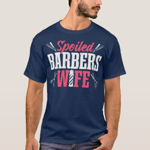 T-shirt Barbershop Coiffeur Barbiers Spots Femme
