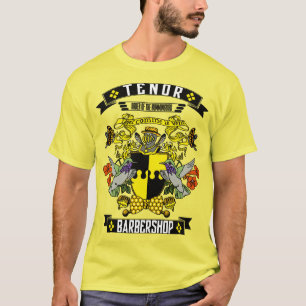 T-shirt Barbershop Tenor Armoiries