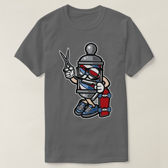 T-shirt BarberSkater T (Design devant)