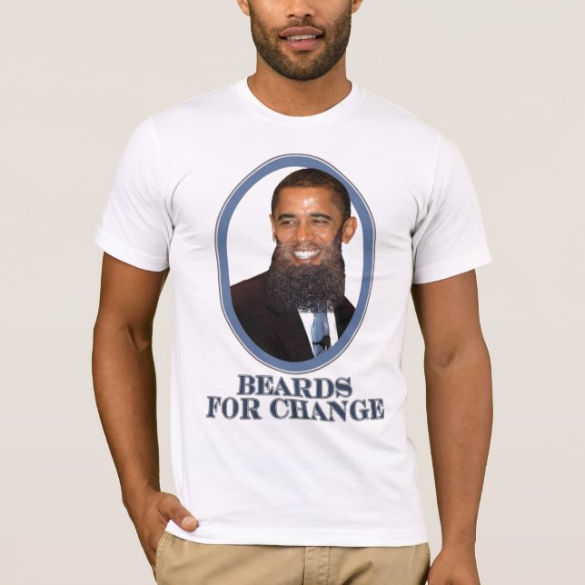 T-shirt Barbes pour le changement (Devant)