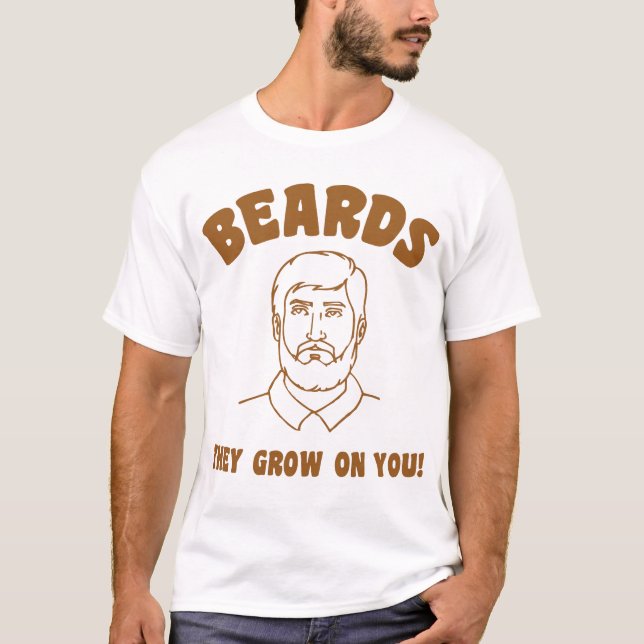 T-shirt Barbes qu'ils se développent sur vous ! (Devant)