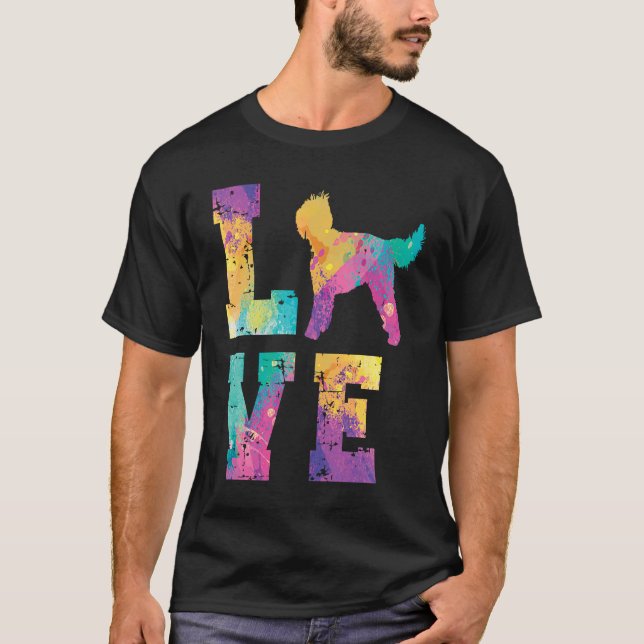 T-shirt Barbet Love (Devant)