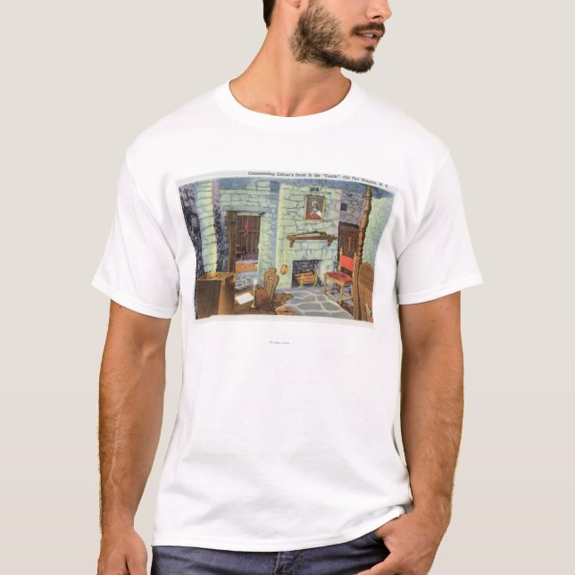 T-shirt Barbette d'en de Pounders de la période 18 de (Devant)