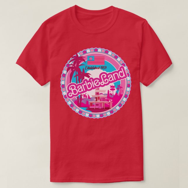 T-shirt Barbieland (Design devant)