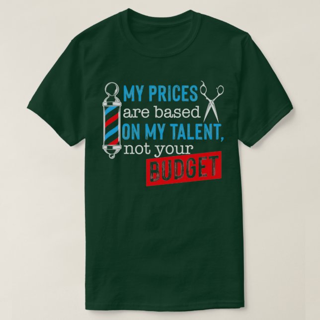 T-shirt Barbier (Design devant)
