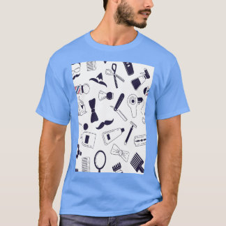 T-shirt Barbier motif 3
