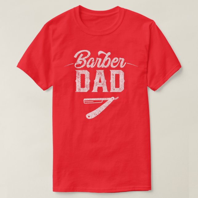 T-shirt Barbier papa 1 (Design devant)