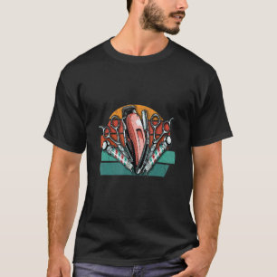 T-shirt Barbier Pour Hommes Barbier Poche Outils Coiffeuse
