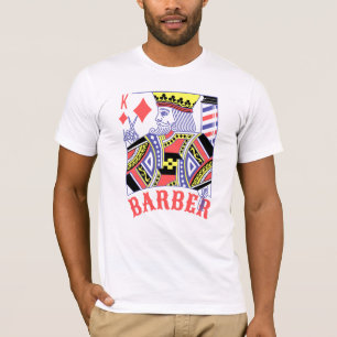T-shirt Barbier Roi des Diamants Coiffeur