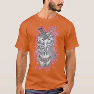 T-shirt Barbier Skull 2