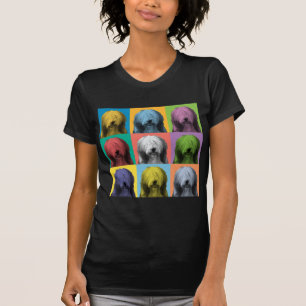 T-shirt barbu de Bruit-Art de colley