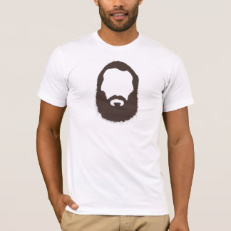 T-shirt barbu de logo
