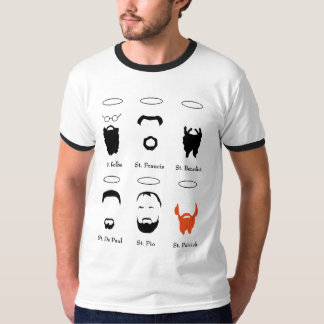 T-shirt barbu de saints