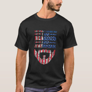 T-shirt Barbu Et Barbe Américaine Usa Tenue