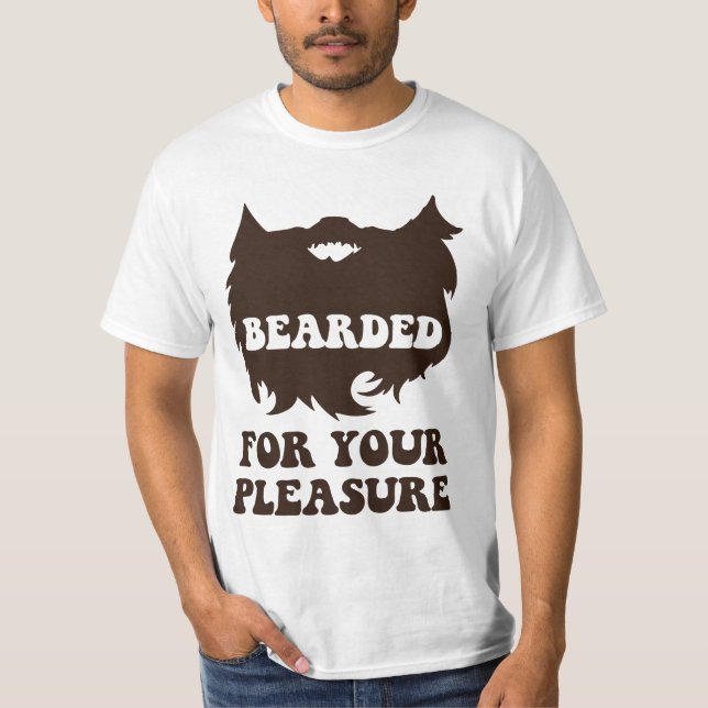 T-shirt Barbu pour votre plaisir (Devant)