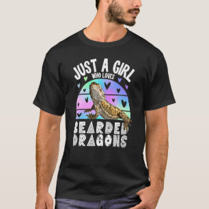 T-shirt Barbu T Juste Une Fille Qui Aime Les Dragons Barb