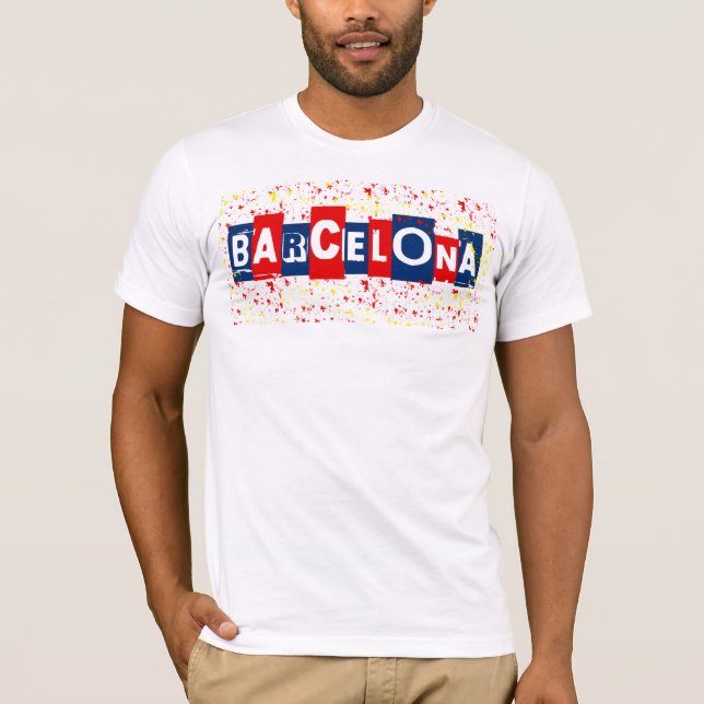 T-shirt Barcelone (Devant)