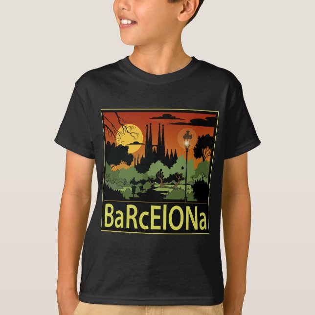 T-shirt Barcelone (Devant)