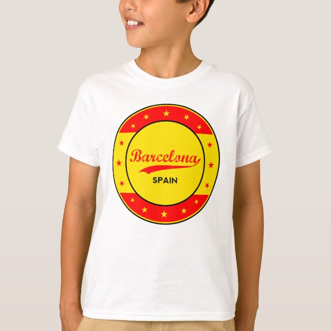 T-shirt Barcelone (Devant)