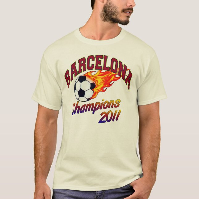 T-shirt Barcelone 2011 (Devant)