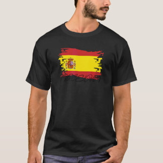 T-shirt Barcelone Catalan Catalogne Espagne Drapeau España