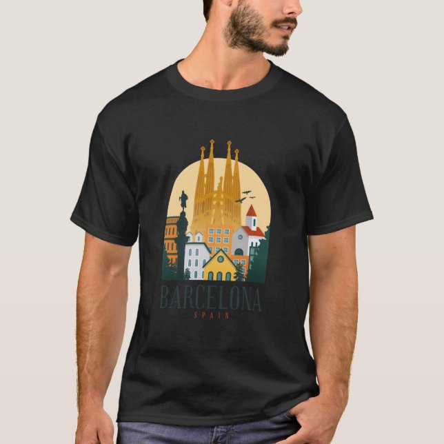 T-shirt Barcelone essentielle (Devant)