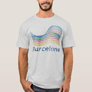 T-shirt Barcelone Ondas