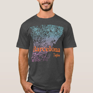 T-shirt Barcelone Testimo I Love You en Catalan Espagne