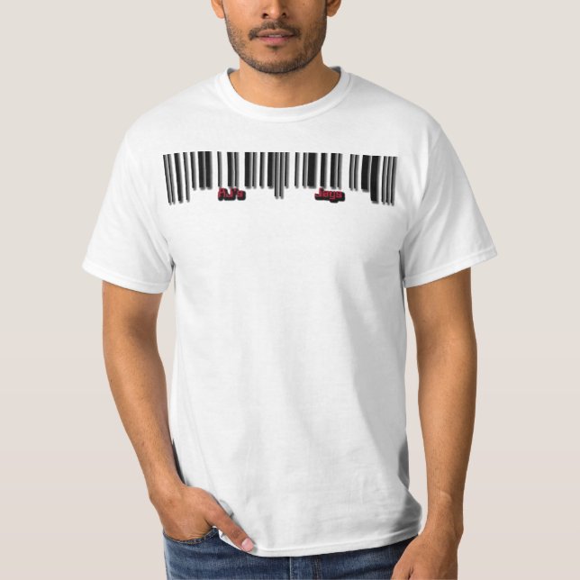 T-shirt barcode2-big (Devant)