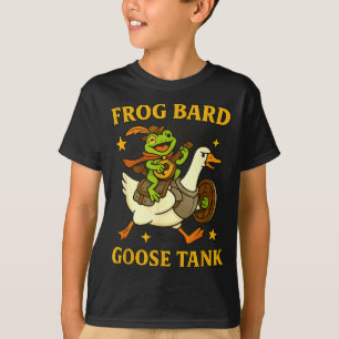 T-shirt Barde Grenouille Réservoir D'oie Drôle Duo De Fête