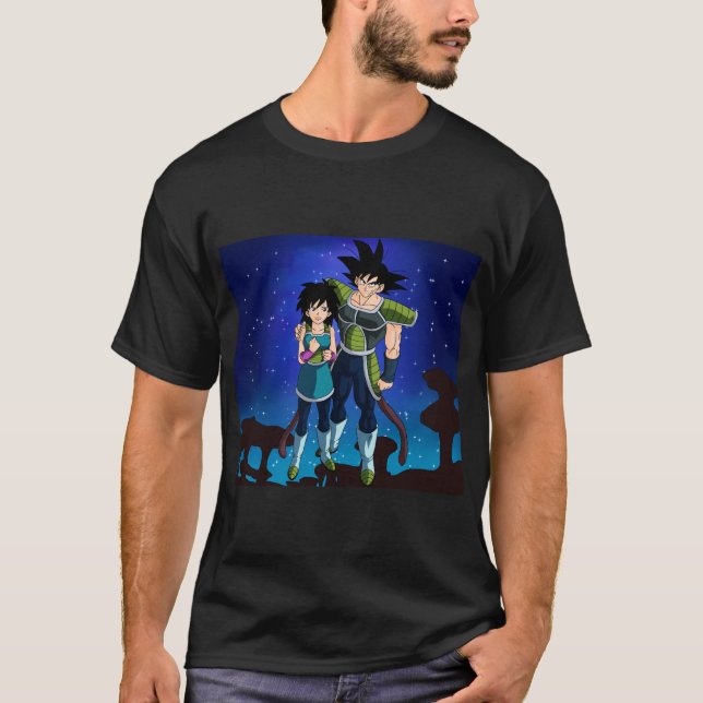 T-shirt Bardock et Gine (Devant)