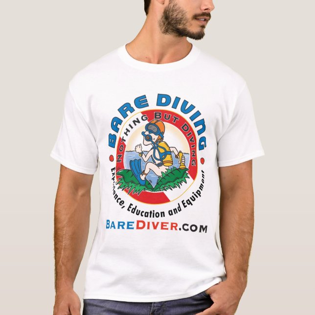 T-shirt barediver0307-2 (Devant)