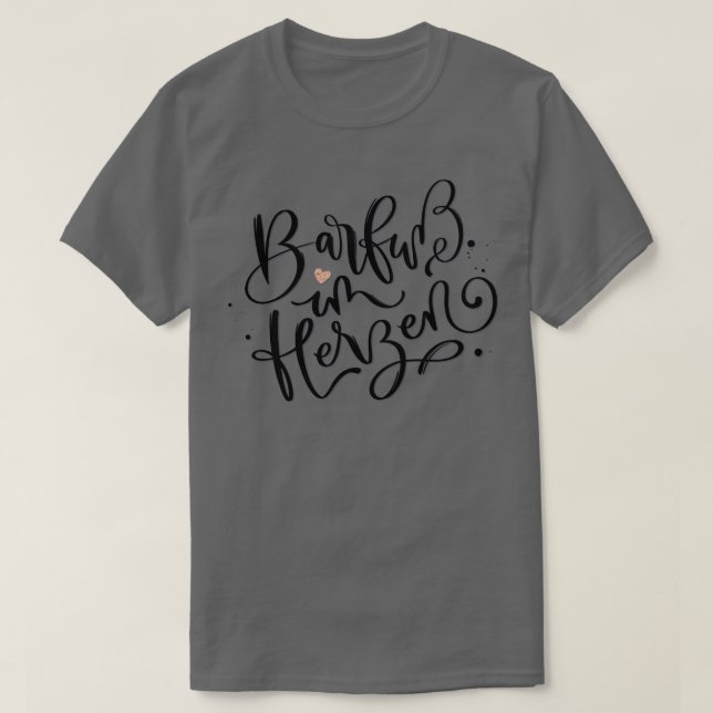 T-shirt Barfu im Herzen (Design devant)
