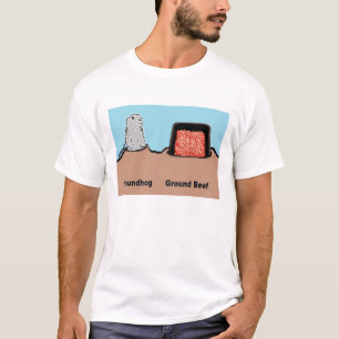 T-shirt BargasArtworks Groundhog contre la chemise de